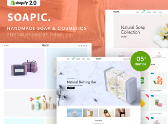Soapic – Handmade Soap & Cosmetics Beauty Shopify