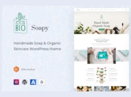 Soapy – Handmade & Organic Skincare WordPress