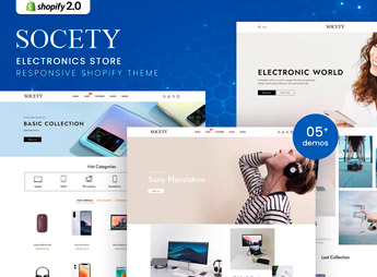 Socety – Electronics Store Shopify Theme