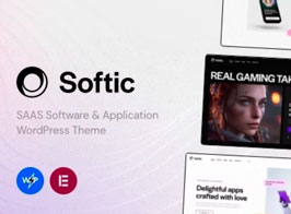 Softic – SAAS Software & Application WordPress Theme