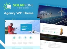 Solar Energy – Wind & Power Company WordPress Theme