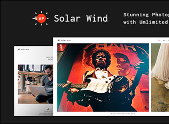 Solar Wind – Photography WordPress Theme