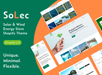 Solec – Solar & Wind Energy Store Shopify Theme