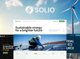 Solio – Solar & Renewable Energy WordPress Theme
