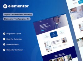 Sphere – Healthcare Consulting Elementor Template Kit
