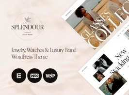 Splendour – Jewelry & Watches WordPress Theme