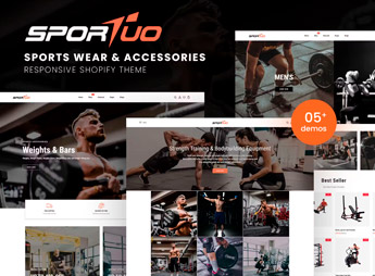 Sportuo – Sports Wear & Accessories Shopify Theme