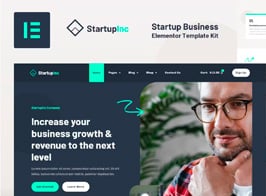 StartupInc – Startup Business Elementor Pro Template Kit