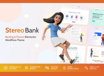 Stereo Bank – Business and Finance WordPress Theme