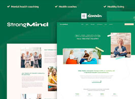 StrongMind – Mental Health & Psychologist Elementor Pro Template Kit