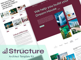 Structure – Architect Elementor Template Kit