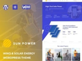 SunPower – Solar Renewable Energy Theme