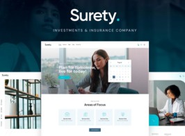 Surety – Finance WordPress Theme