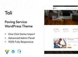 Tali – Paving Service WordPress theme
