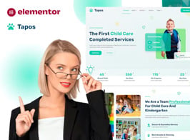 Tapos – Child Care & Kindergarten Elementor Template Kit