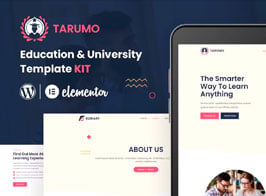 Tarumo – Education & University Elementor Template Kit