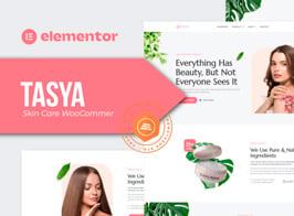 Tasya – Skin Care WooCommerce Elementor Template Kit