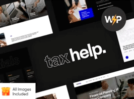Tax Help – Finance & Business Accounting Adviser WordPress Theme