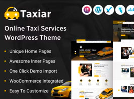Taxiar – Online Taxi Service WordPress Theme