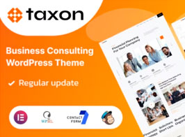 Taxon – Business Consulting WordPress Theme