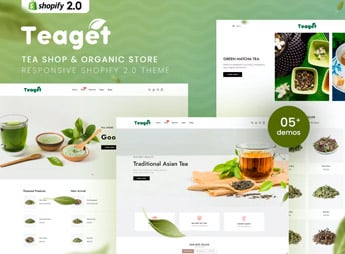 Teaget – Tea Shop & Organic Store Shopify Theme