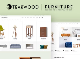 Teakwood – Furniture Shop Elementor Template Kit