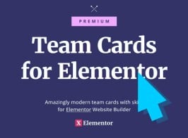 Team Cards for Elementor – Ultimate Team and Skills Widget Cards