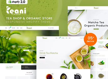 Teani – Tea Shop & Organic Store Shopify Theme