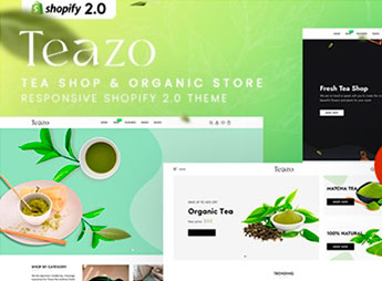 Teazo – Tea Shop & Organic Store Responsive Shopify 2.0 Theme