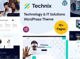 Technix – Technology & IT Solutions WordPress Theme