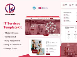 Techno Xpert – Software Agency & IT Solutions Service Template Kit