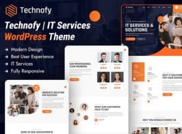 Technofy – IT Services & Solutions WordPress Theme