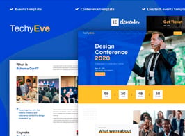 TechyEve – Event & Conference Elementor Pro Template Kit