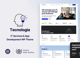 Tecnologia – IT Services & App Development WordPress Theme
