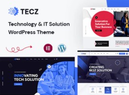 Tecz – IT Solutions & Technology WordPress Theme