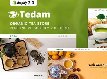 Tedam – Organic Tea Store Shopify 2.0 Theme