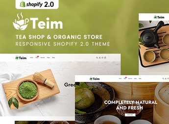 Teim – Tea Shop & Organic Store Shopify 2.0 Theme