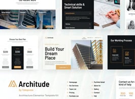 Architude | Architecture Elementor Template Kit