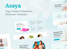 Asaya – Yoga & Meditation Elementor Kit