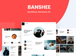 Banshee – News & Magazine WordPress Elementor Template Kit