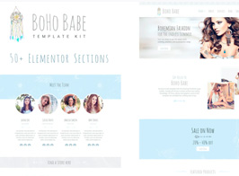 Boho Babe – Elementor Template Kit