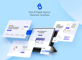 Burto – Saas & Digital Agency Elementor Template Kit