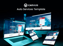 Carhub – Auto Services Template Kit