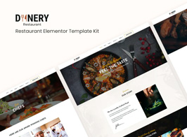Dinery | Restaurant Elementor Template Kit