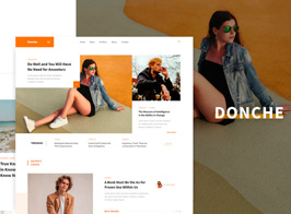 Donche – News & Magazine Template Kit