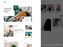 Doris – Blog & Magazine Template Kit