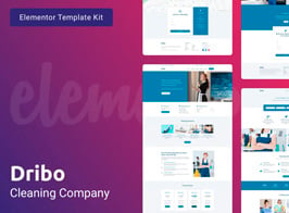 Dribo — Cleaning Company Template Kit for Elementor
