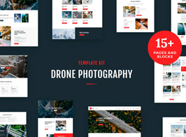 Drone Media – Aerial Photography & Videography Elementor Template Kit