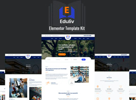 Eduliv – Education Elementor Template Kit