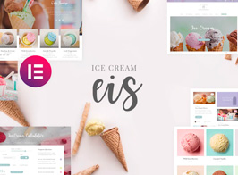 Eis – Ice Cream Shop Template Kit